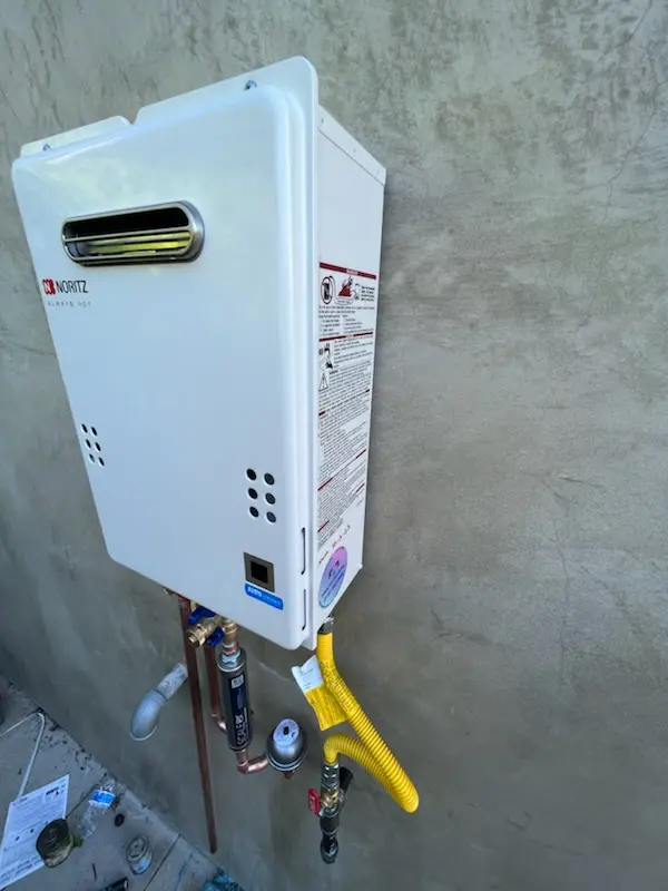 Tankless water heater installation for Blackberry Acres homes